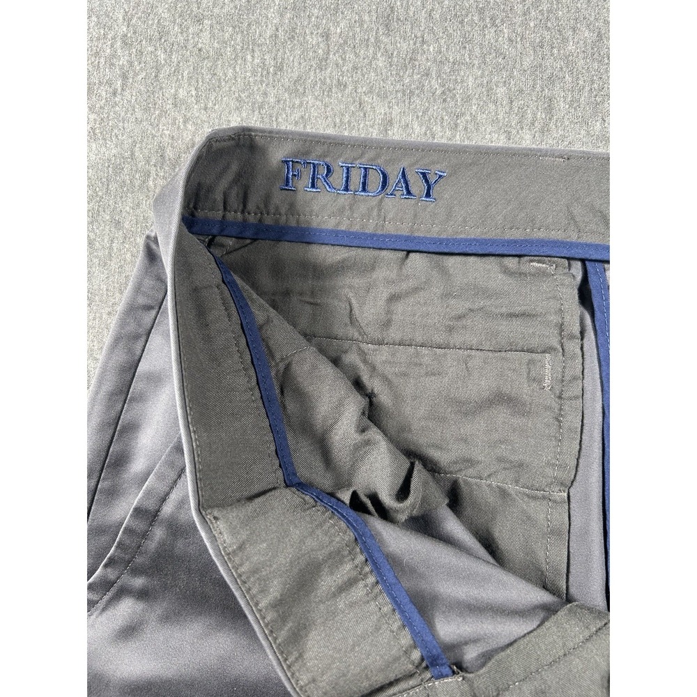 Bonobos Weekday Warrior Dress Pants Friday Charcoal Straight Fit 32/32 - Picture 8 of 16